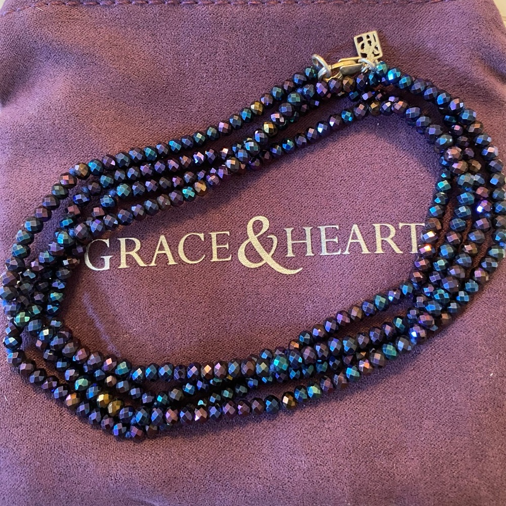 Lovely Grace & Heart Mystic Necklace